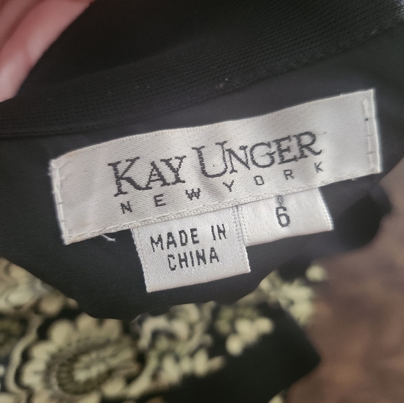 Kay Unger dress size 6 - Picture 4 of 4